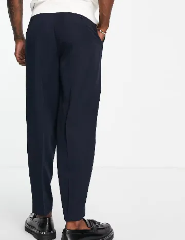 Pantaloni ASOS, bleumarin Albastru