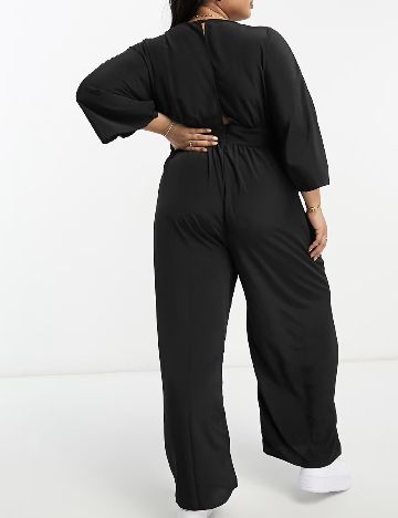 Salopeta ASOS Curve, negru