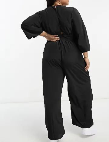 Salopeta ASOS Curve, negru Negru