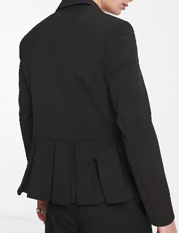 Sacou ASOS, negru Negru