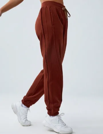 Pantaloni SHEIN, maro Maro