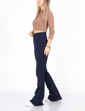 Pantaloni SHEIN, bleumarin