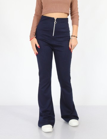 Pantaloni SHEIN, bleumarin