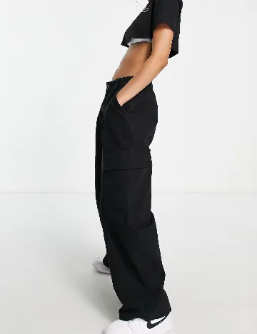 Pantaloni ASOS, negru Negru