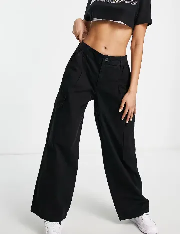 Pantaloni ASOS, negru Negru