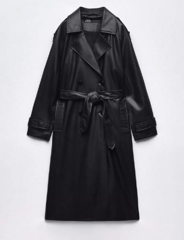 Trench Zara, negru