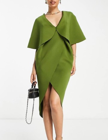 Rochie scurta ASOS, verde