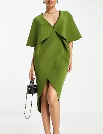 Rochie scurta ASOS, verde Verde