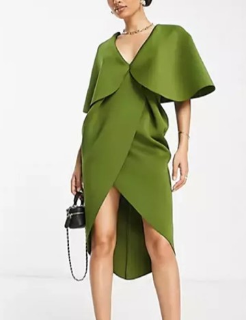 Rochie scurta ASOS, verde