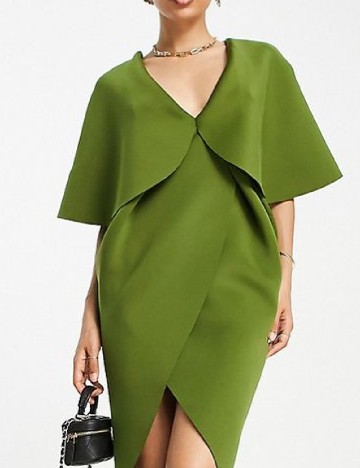 Rochie scurta ASOS, verde