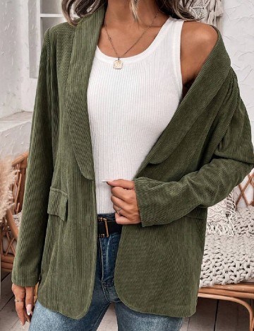 Blazer SHEIN, verde