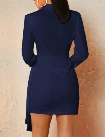 Rochie scurta SHEIN, bleumarin inchis Albastru