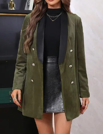 Blazer SHEIN, verde Verde