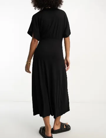 Rochie medie ASOS, negru Negru