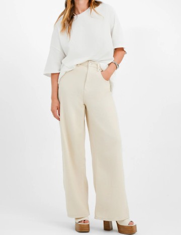 Pantaloni ASOS, ecru