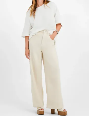 Pantaloni ASOS, ecru Alb