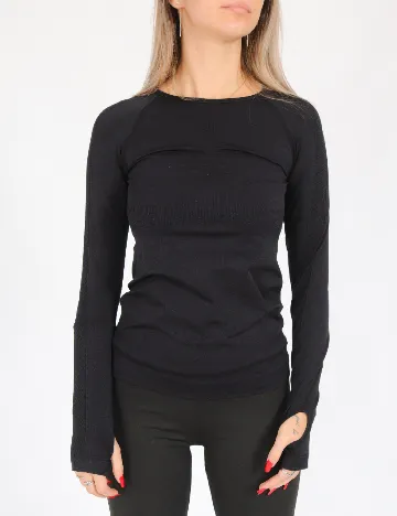 Bluza SHEIN, negru Negru