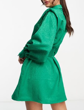 Rochie scurta IN THE STYLE, verde