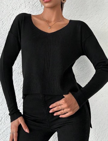 Bluza SHEIN, negru