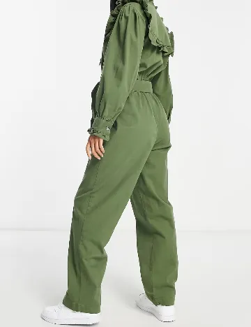 Salopeta Miss Selfridge, verde Verde