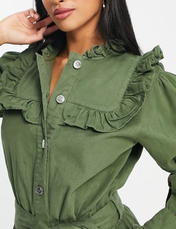 Salopeta Miss Selfridge, verde