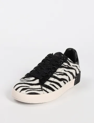 Adidasi SuperTrash, alb/negru Negru