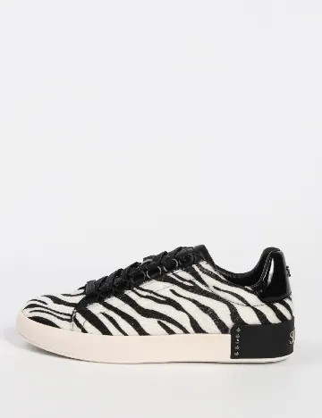 Adidasi SuperTrash, alb/negru Negru