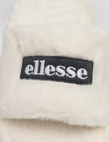 Papuci de Casa ELLESSE, alb Alb