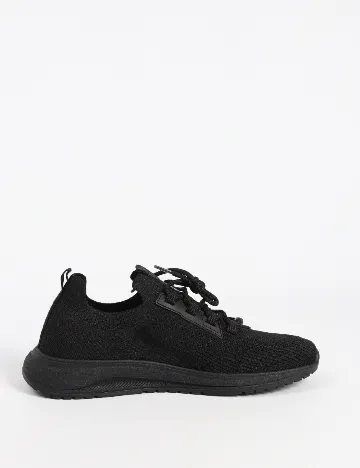 Adidasi Pull&Bear, negru Negru