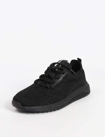 Adidasi Pull&Bear, negru Negru