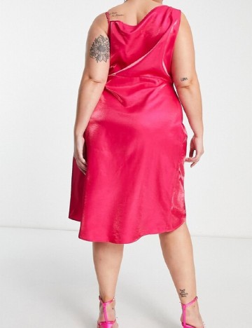 Rochie medie Plus Size Urban Threads, roz