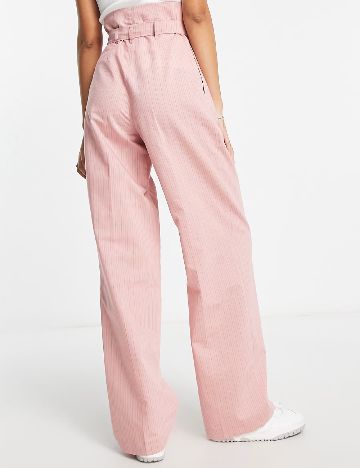 Pantaloni ASOS, roz