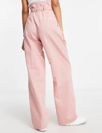 Pantaloni ASOS, roz Roz