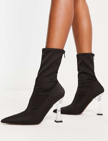 Botine ASOS, negru