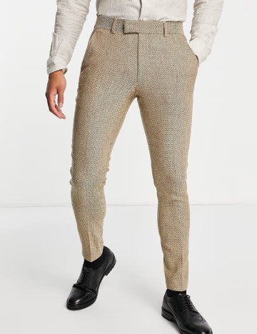 Pantaloni ASOS, maro