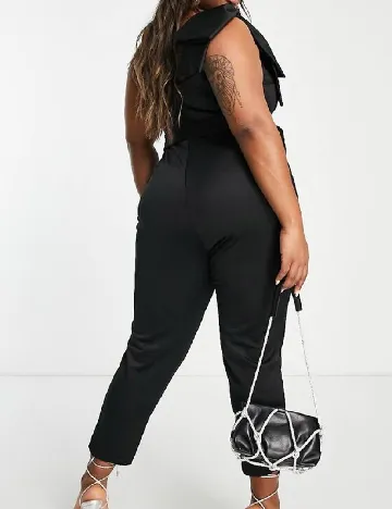 Salopeta ASOS Curve, negru Negru