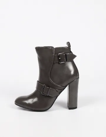 Botine SuperTrash, gri Gri