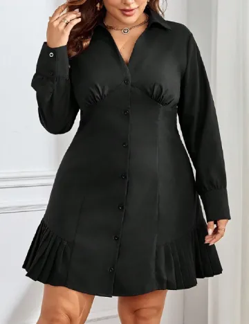 Rochie scurta SHEIN CURVE, negru Negru