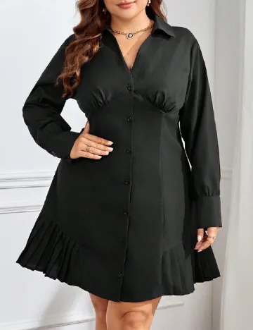 Rochie scurta SHEIN CURVE, negru Negru