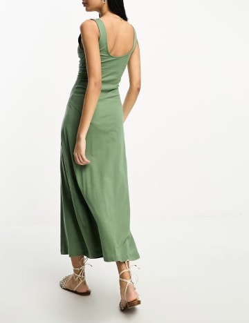 Rochie lunga ASOS, verde