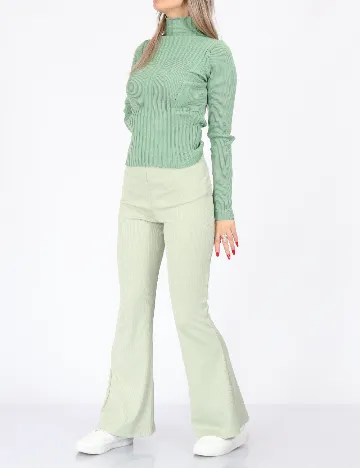 Pantaloni SHEIN, verde Verde