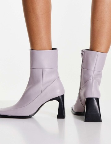 Botine ASOS, gri