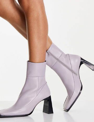 Botine ASOS, gri