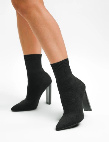 Botine ASOS, negru