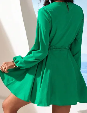 Rochie scurta SHEIN, verde Verde