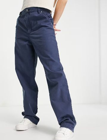 Pantaloni ASOS, bleumarin