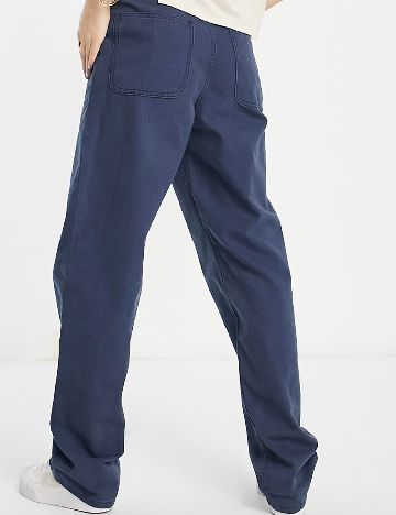 Pantaloni ASOS, bleumarin