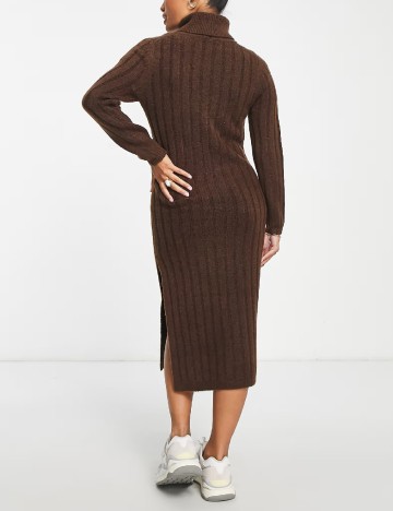 Rochie medie ASOS, maro