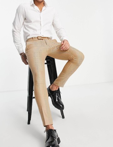 Pantaloni ASOS, crem