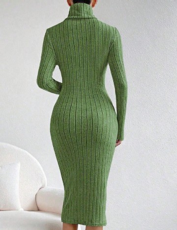 Rochie medie SHEIN, verde